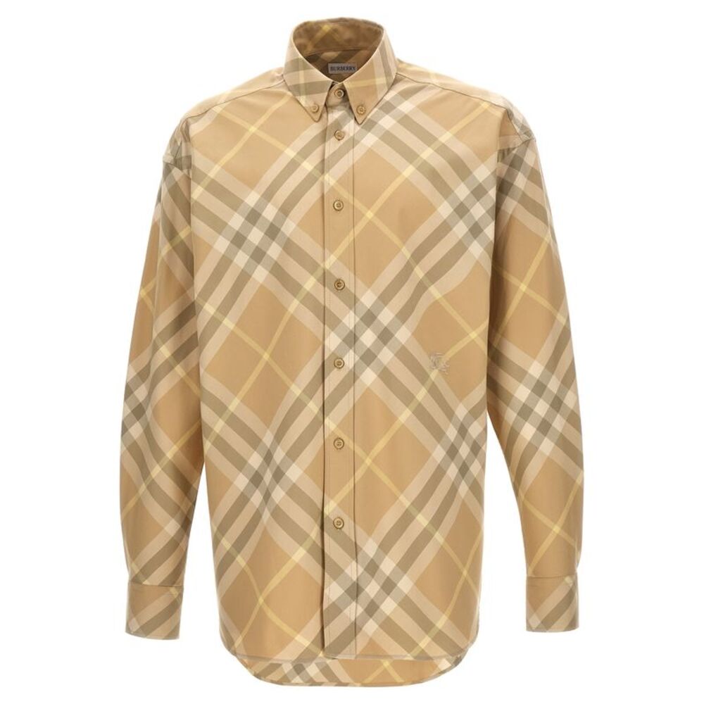 Burberry Beige Cotton Men's Blouse